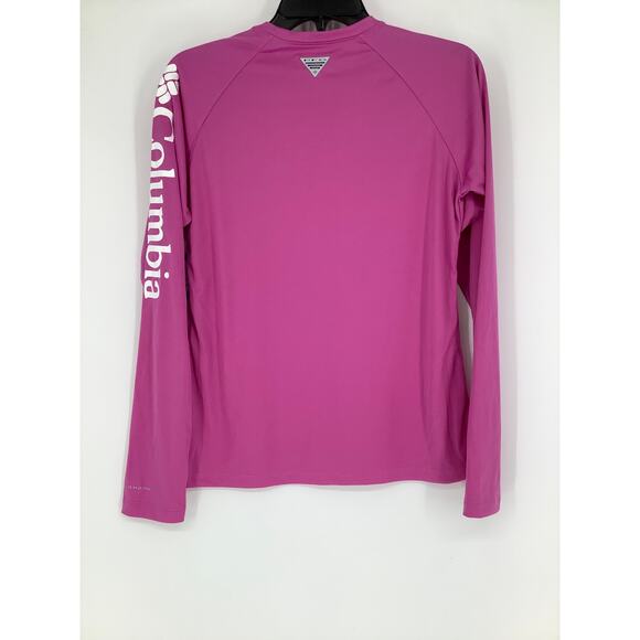 Columbia Women's Small Pink Tidal Tee II PFG Long Sleeve Outdoor Fishing O10-15 - Picture 4 of 8